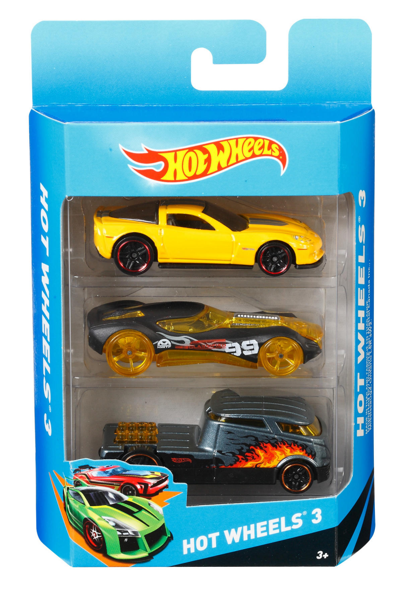 Hot Wheels 3-pack assortiment