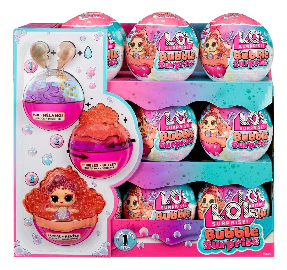L.O.L. Surprise Bubble Surprise Dolls assorti