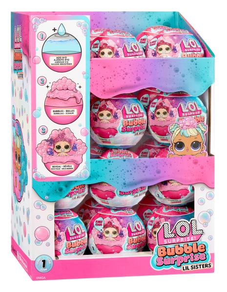 L.O.L. Surprise Bubble Surprise Lil Sisters