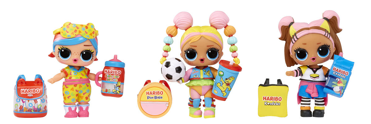 L.O.L. Surprise Loves Mini Sweets X HARIBO Dolls Asst in PDQ
