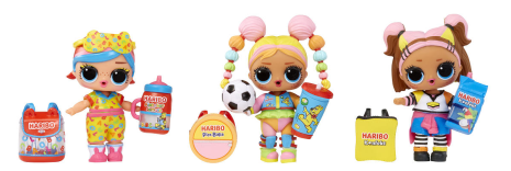 L.O.L. Surprise Loves Mini Sweets X HARIBO Dolls Asst in PDQ