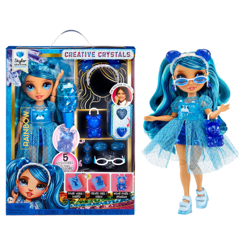 Rainbow High Crystal Fashion Doll- Skyler