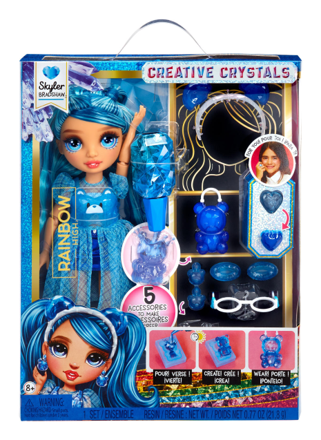 Rainbow High Crystal Fashion Doll- Skyler