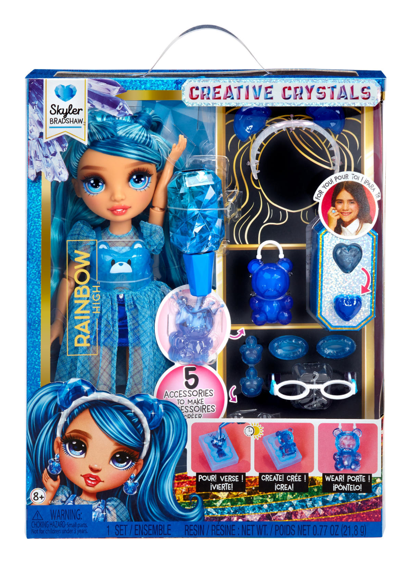 Rainbow High Crystal Fashion Doll- Skyler