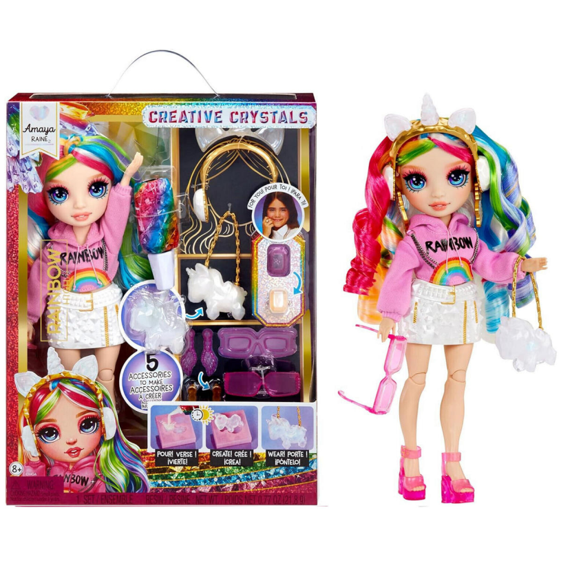 Rainbow High Crystal Fashion Doll- Amaya