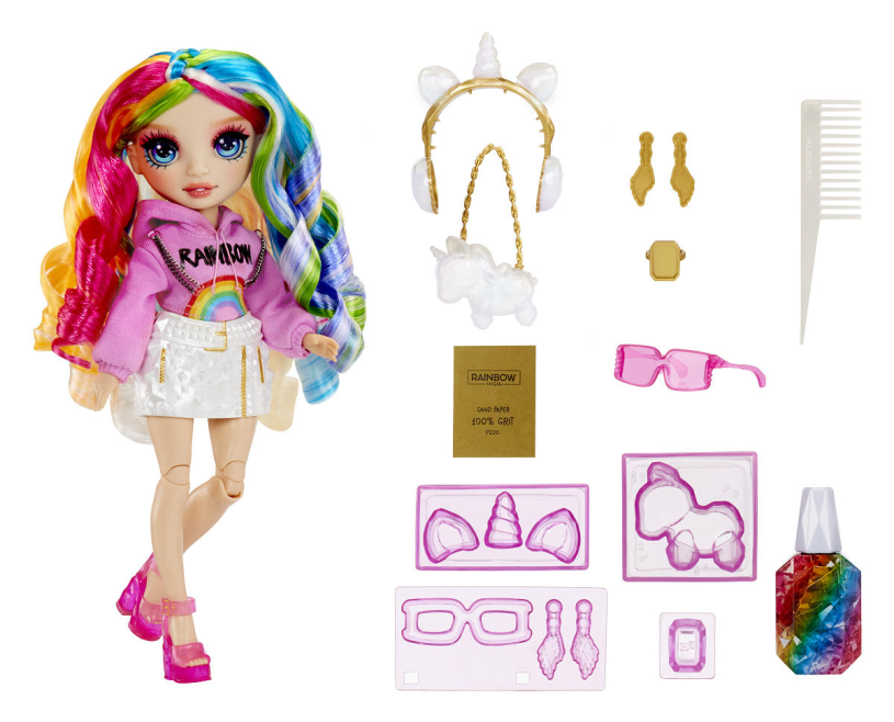 Rainbow High Crystal Fashion Doll- Amaya