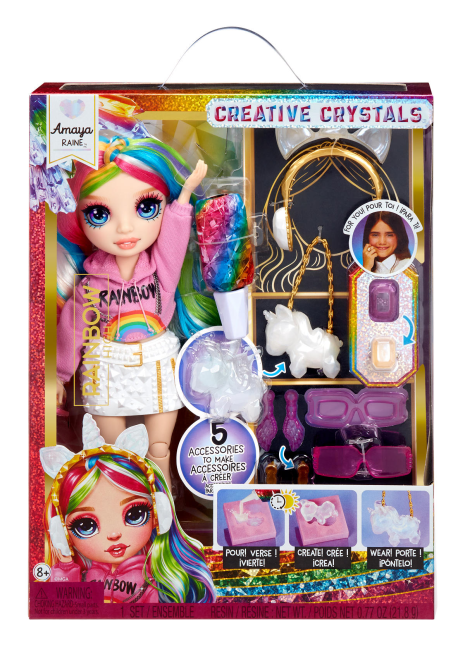 Rainbow High Crystal Fashion Doll- Amaya