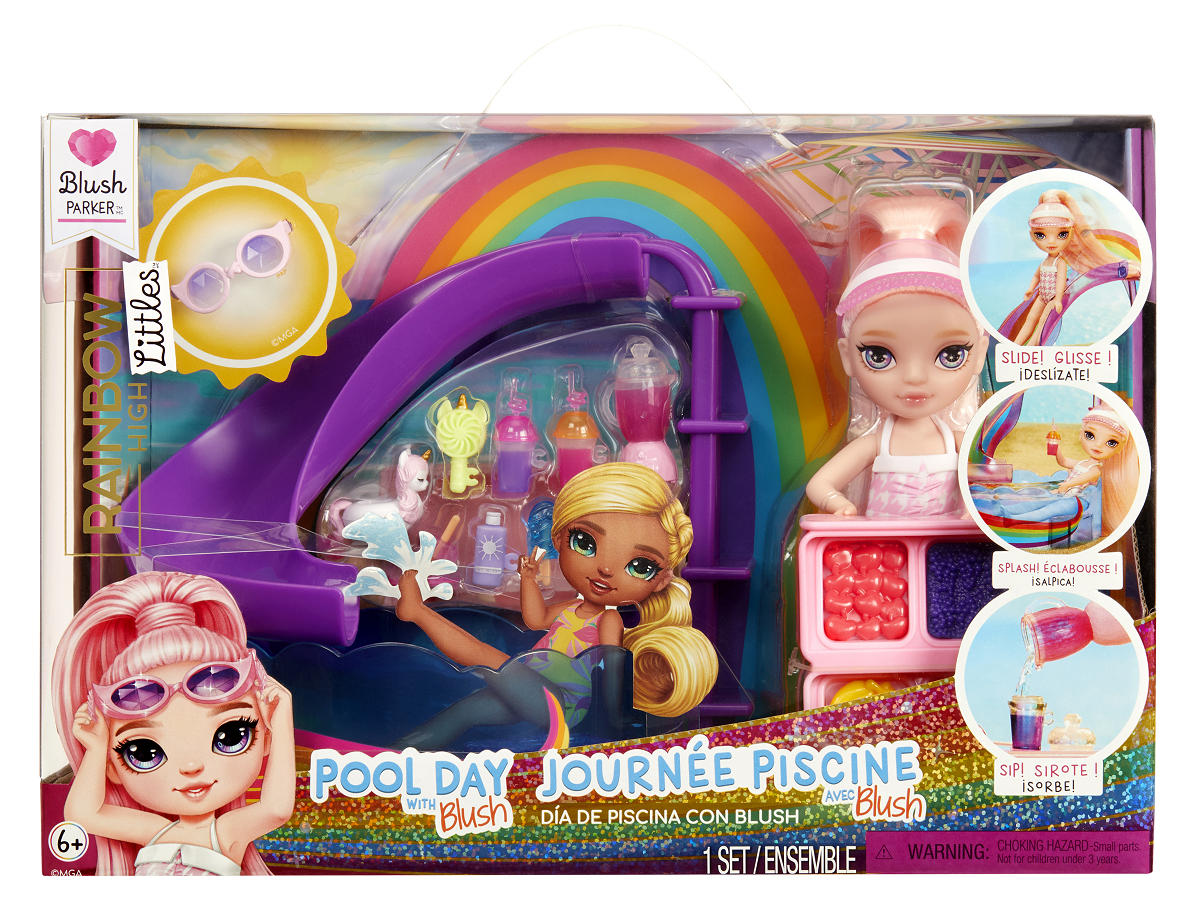Rainbow High Little Compact Playset- Swim