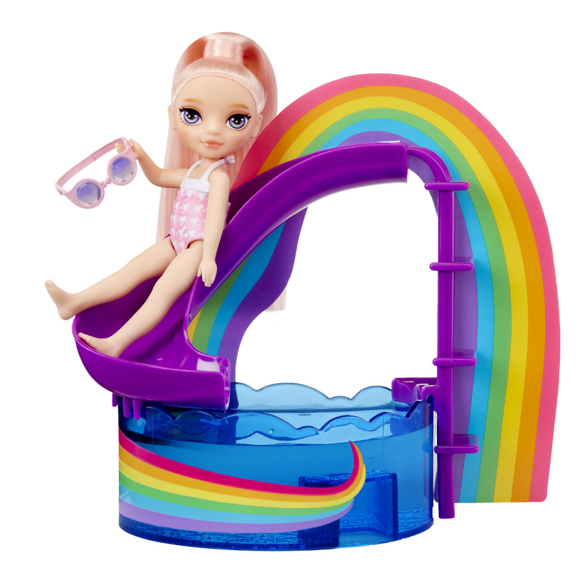 Rainbow High Little Compact Playset- Swim