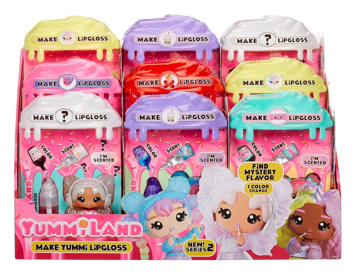 Yummiland Lip Gloss Doll Series 2 + Mystery Chase ass.
