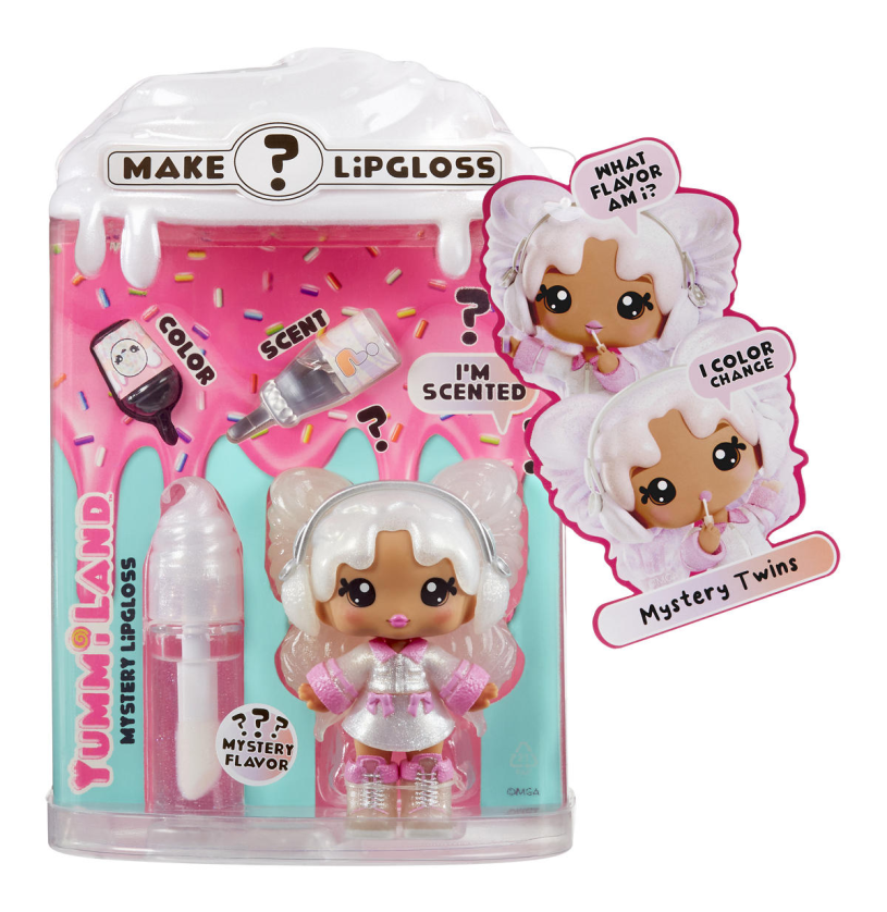 Yummiland Lip Gloss Doll Series 2 + Mystery Chase ass.