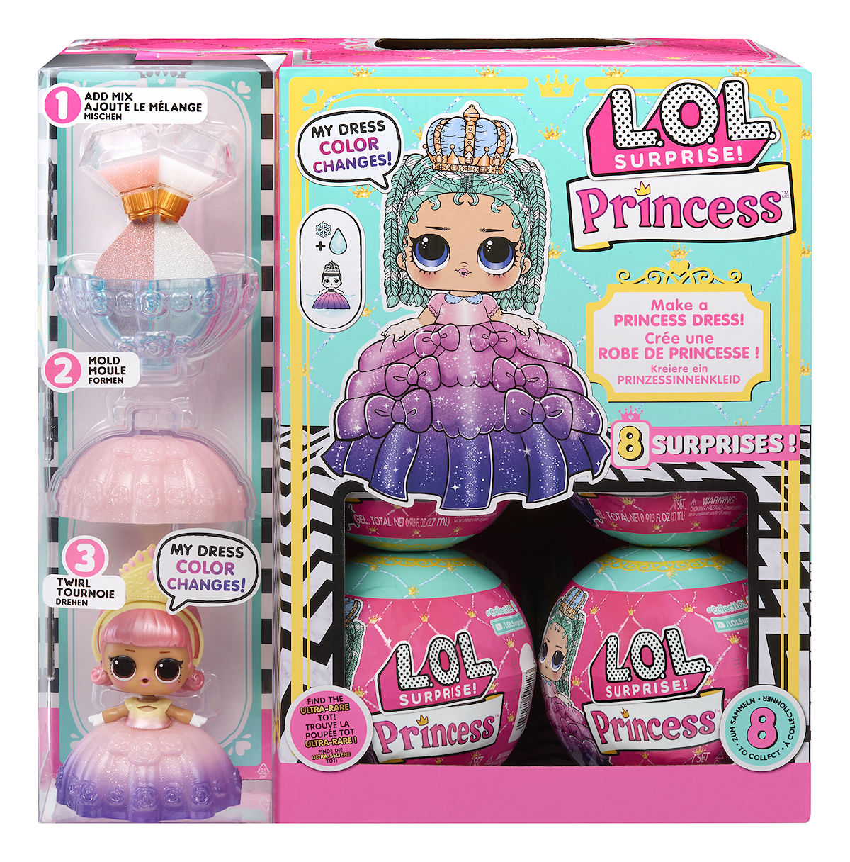 L.O.L. Surprise Princess Tots Asst in PDQ