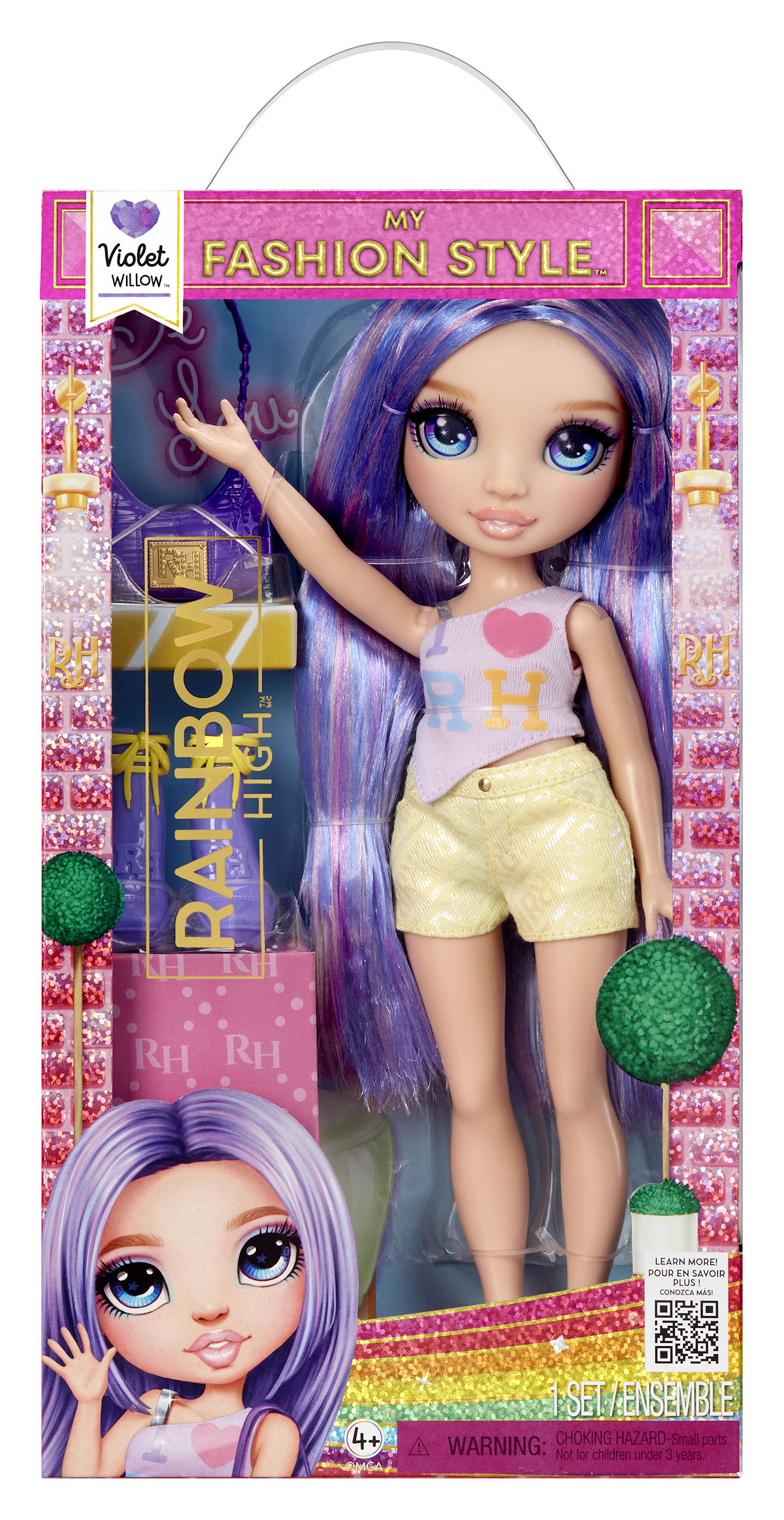 Rainbow High Entry Fashion Dolls- Violet