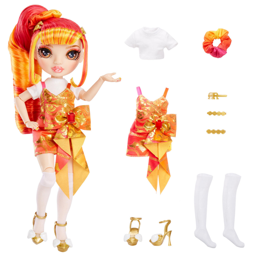 Rainbow High Junior High Doll S.E. - Laurel DeVious (Orange