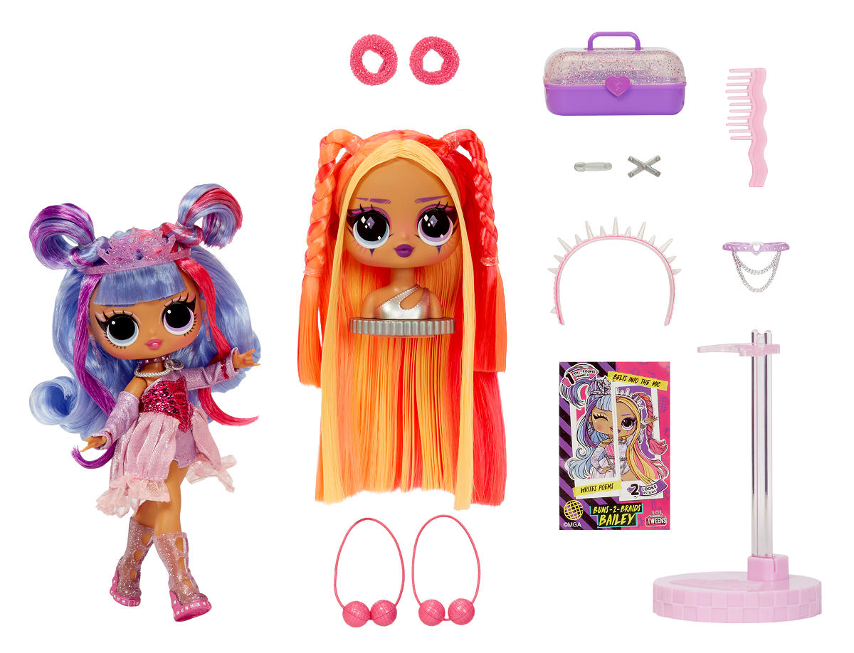 L.O.L. Surprise Surprise Swap Doll- Buns 2 Braids Bailey
