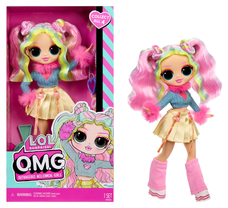 L.O.L. Surprise OMG Entry Doll - Bubblegum D.J.