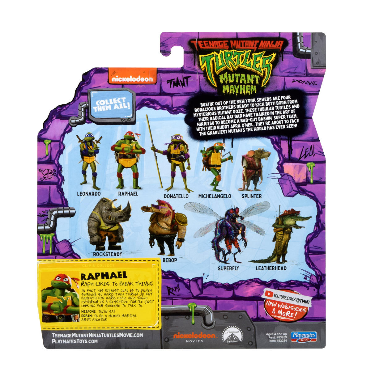 TMNT Mutant Mayhem basic figure - Raphael
