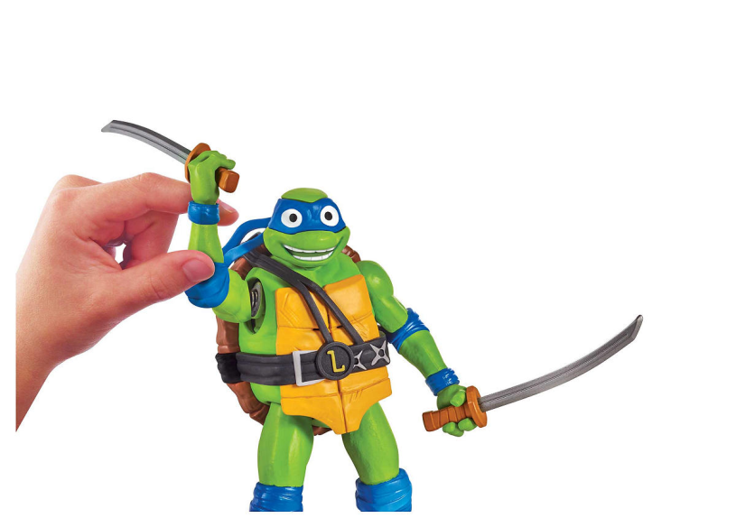 TMNT Mutant Mayhem Ninja Shouts figure - Leonardo