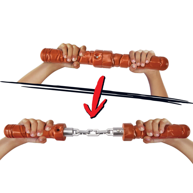 TMNT Mutant Mayhem Ninja Reveal set - Michelangelo