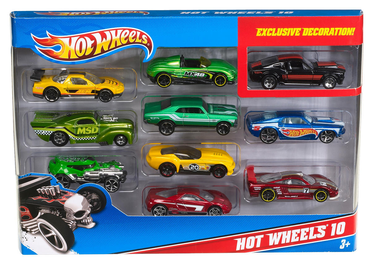 Hot Wheels 10-pack assortiment