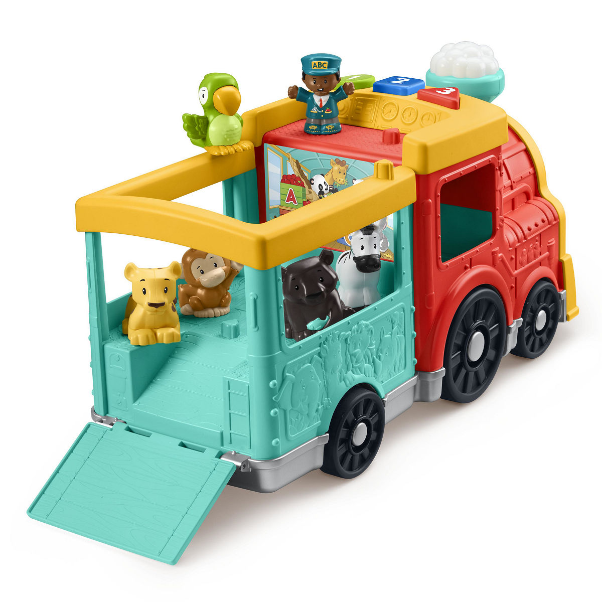 Fisher-Price - Little People - Grote ABC Dierentrein
