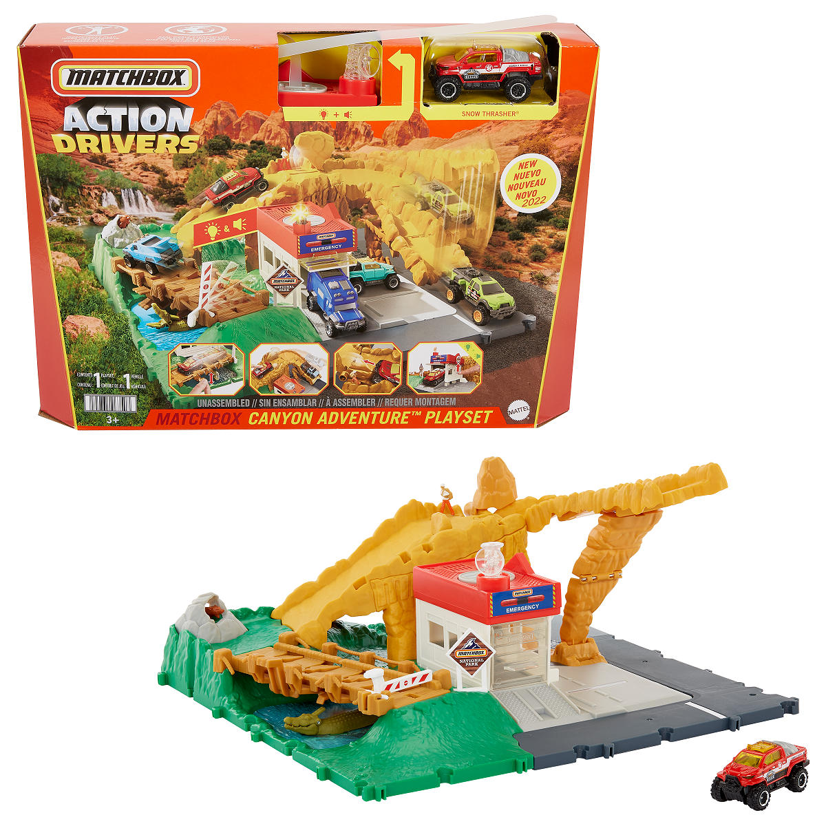 Matchbox Action Drivers Canyon Adventure Speelset