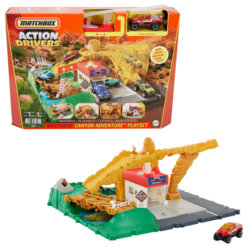 Matchbox Action Drivers Canyon Adventure Speelset
