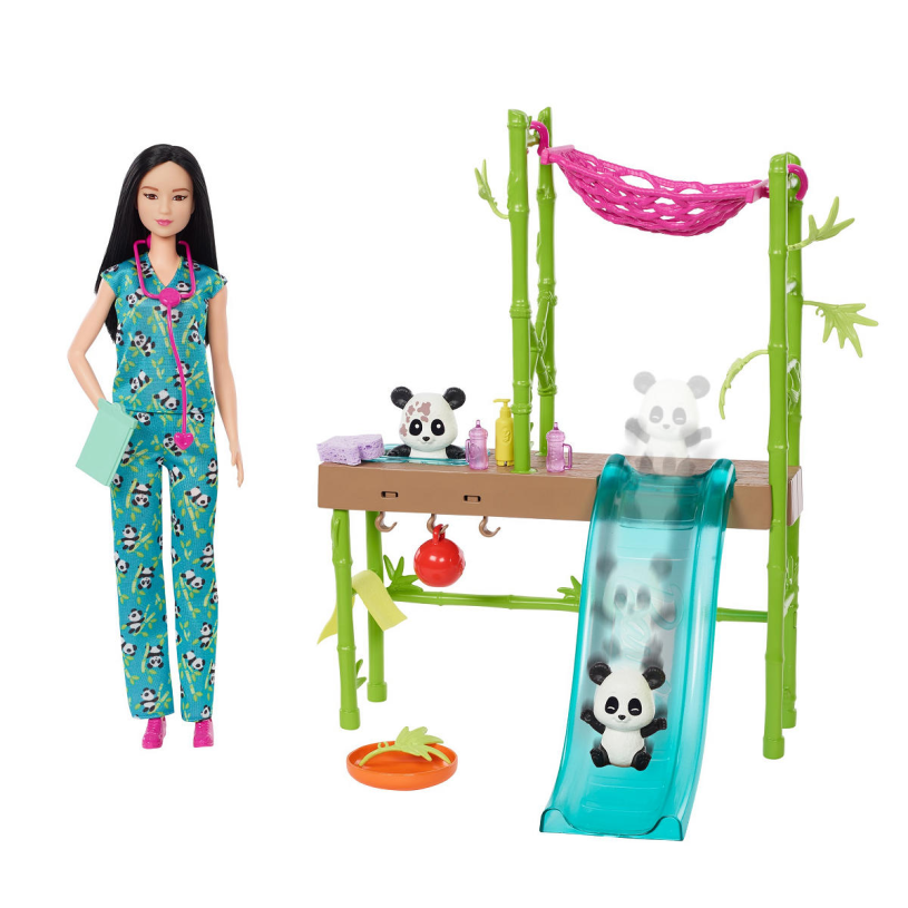 Barbie Panda Rescue speelset