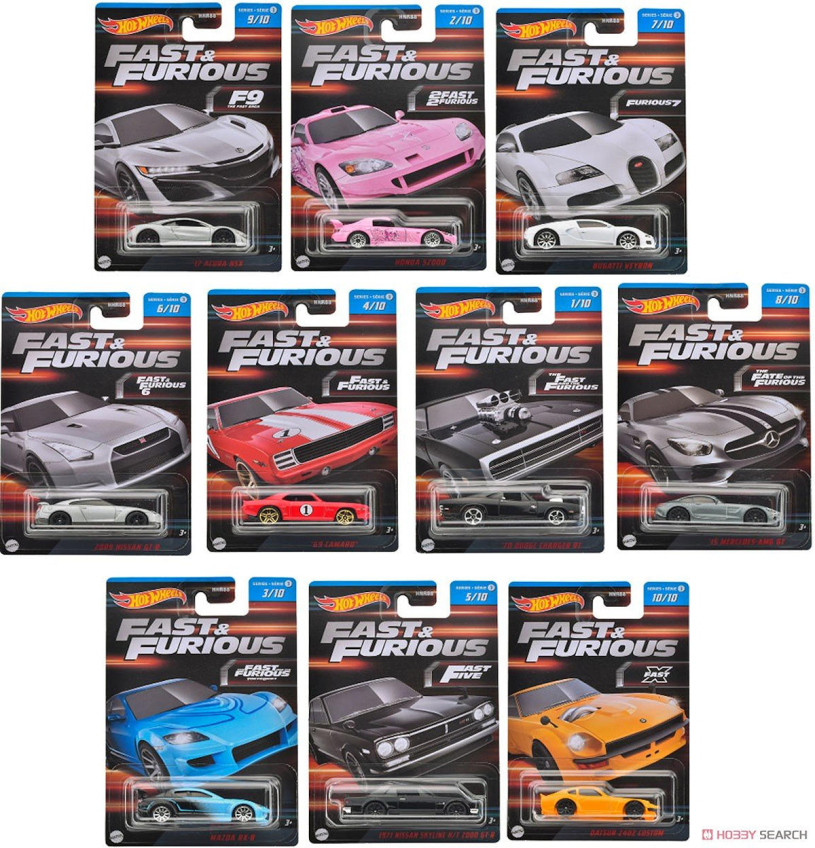 Hot Wheels Fast&Furious auto