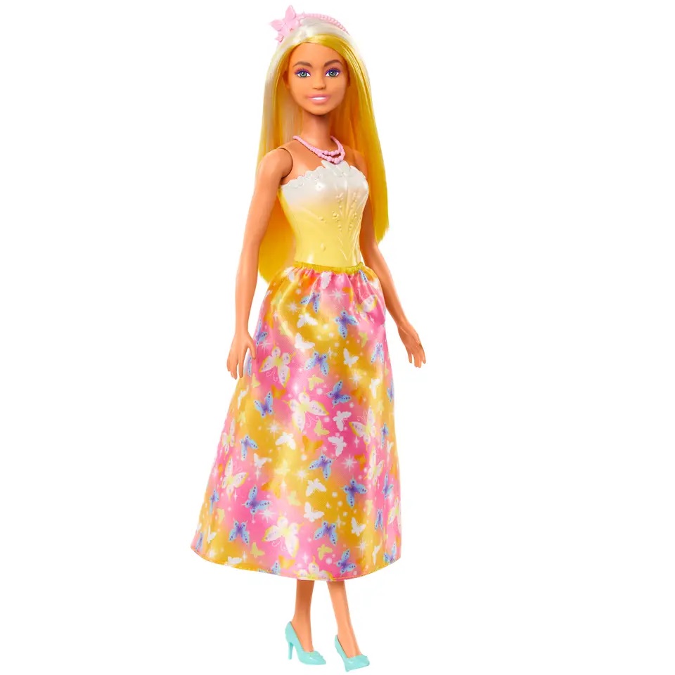 Barbie Royal Princess pop- geel
