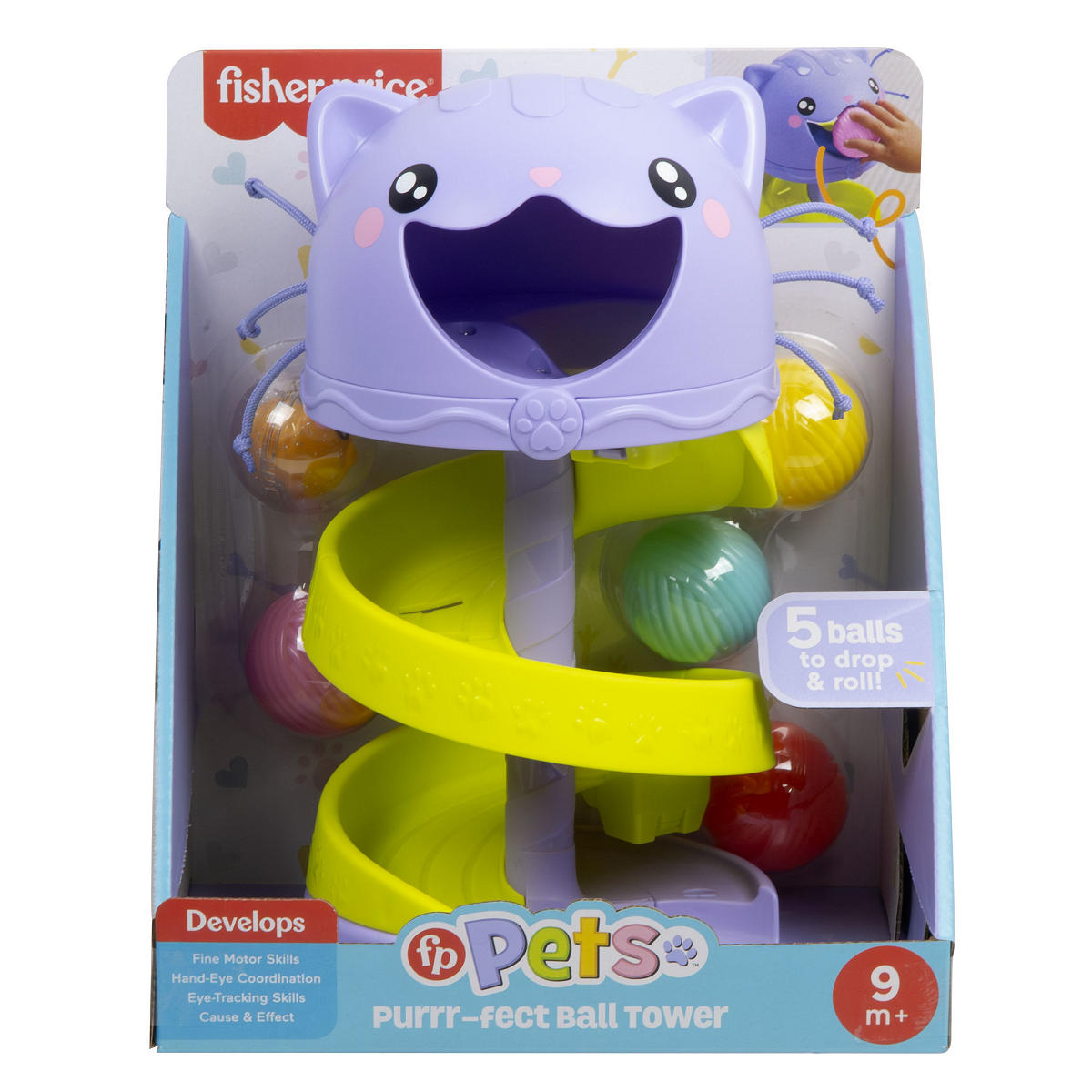 Fisher-Price - Pets Purrr-fecte Ballentoren