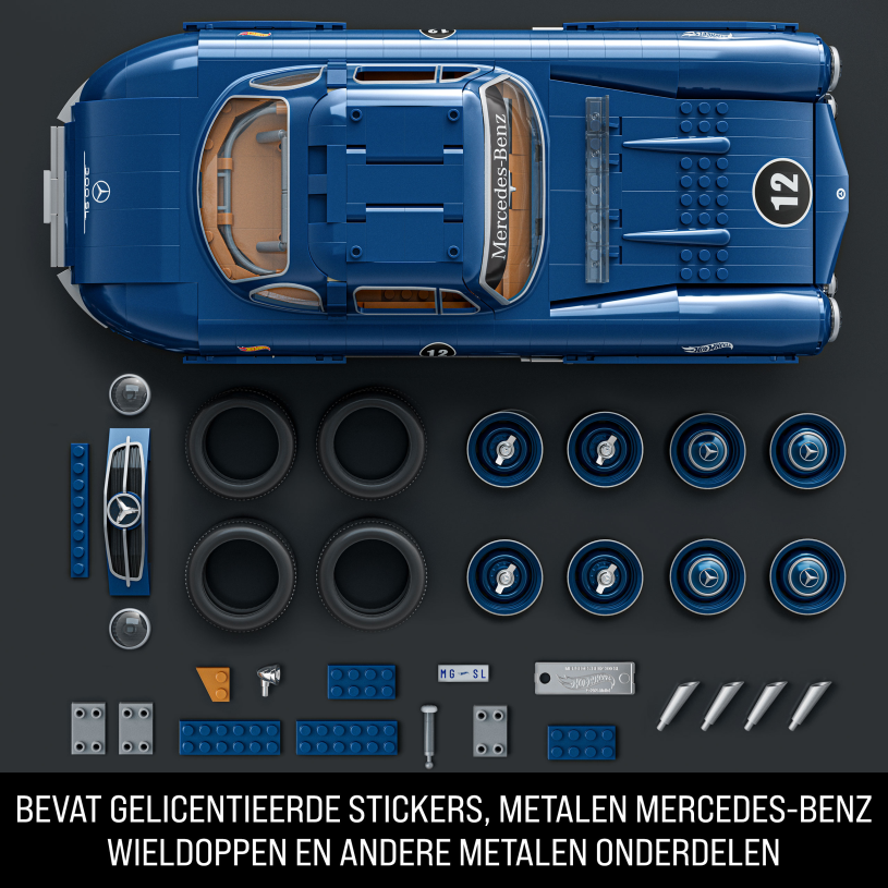 Mattel Brick Shop Hot Wheels Mercedes-Benz 300 SL