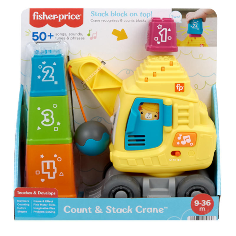 Fisher-Price Tel- en Stapelkraan