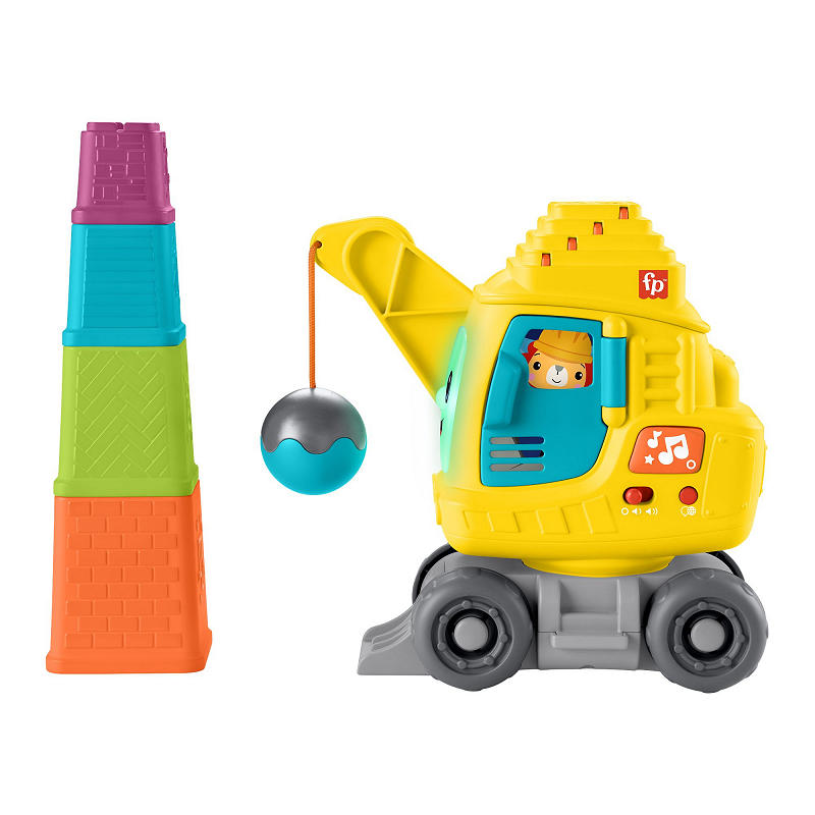 Fisher-Price Tel- en Stapelkraan