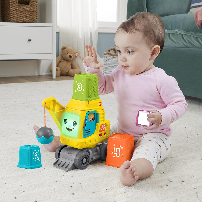 Fisher-Price Tel- en Stapelkraan