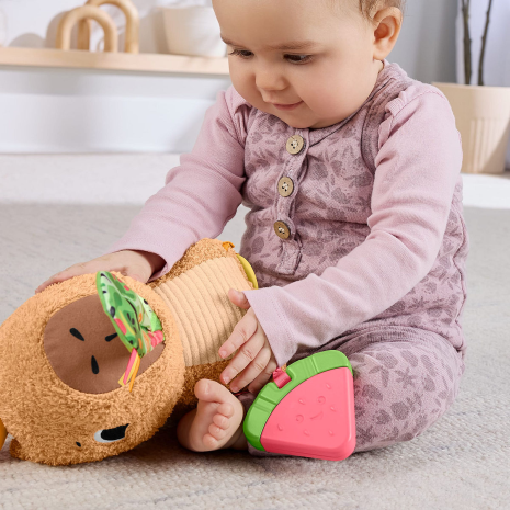 Fisher Price Snackende Capibara Knuffel