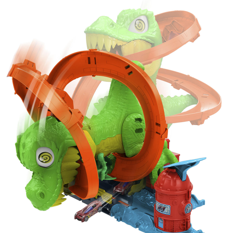 Hot Wheels T-Rex Vurig Gevecht