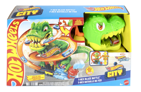 Hot Wheels T-Rex Vurig Gevecht
