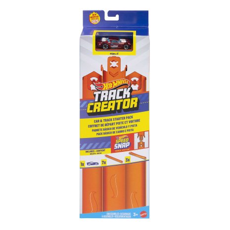 Hot Wheels Track Creator Starterset met Auto