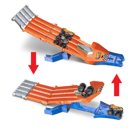 Hot Wheels Monster Trucks Monstertrucks RACEN EN SLOPEN