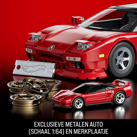 Mattel Brick Shop Hot Wheels '90 Acura NSX