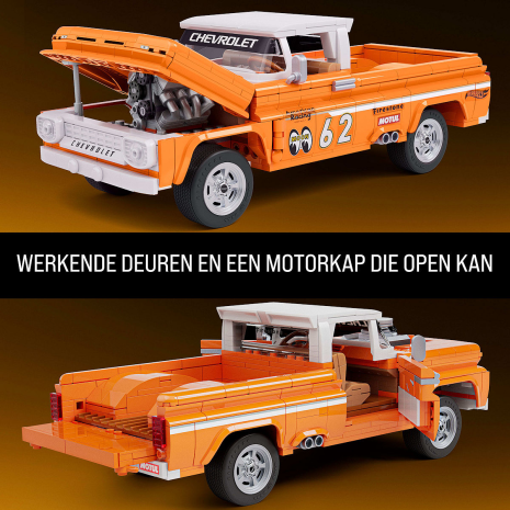 Mattel Brick Shop Hot Wheels Custom '62 Chevy Pickup