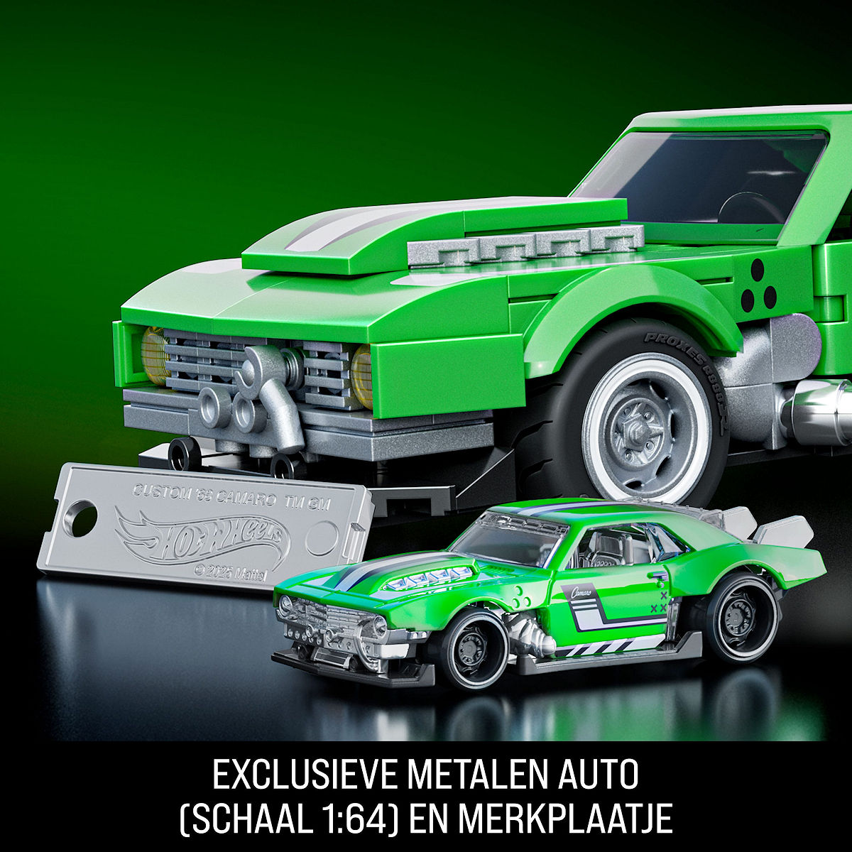 Mattel Brick Shop Hot Wheels Custom '68 Camaro