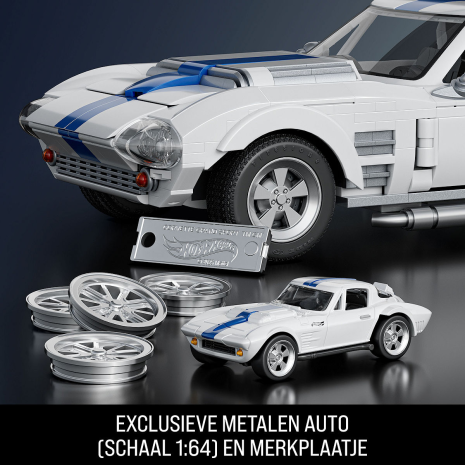Mattel Brick Shop Hot Wheels Corvette Grand Sport