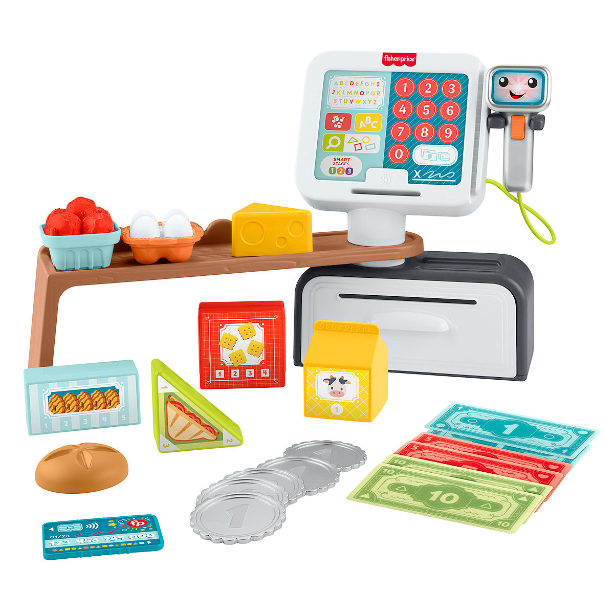 Fisher Price Leerplezier Tellen en Shoppen Kassa