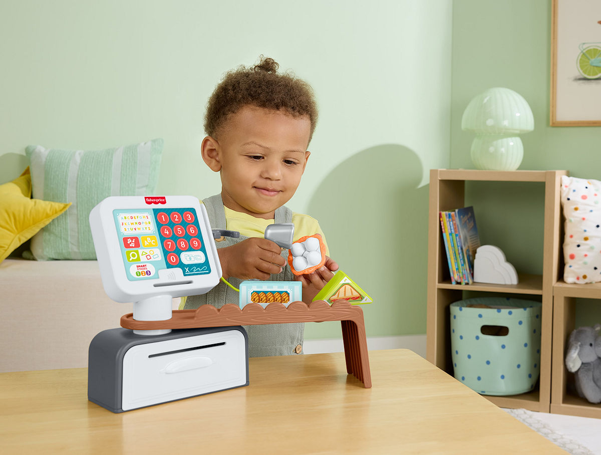Fisher Price Leerplezier Tellen en Shoppen Kassa
