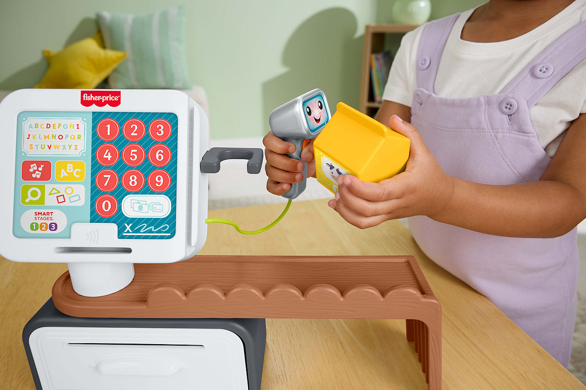 Fisher Price Leerplezier Tellen en Shoppen Kassa