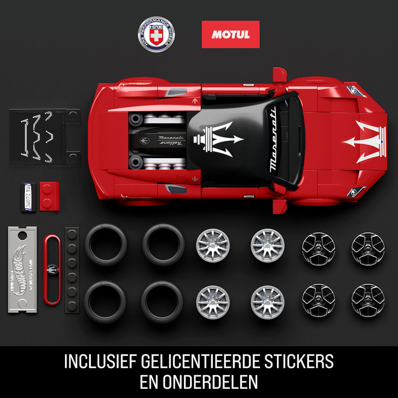 Mattel Brick Shop Hot Wheels Maserati MC20