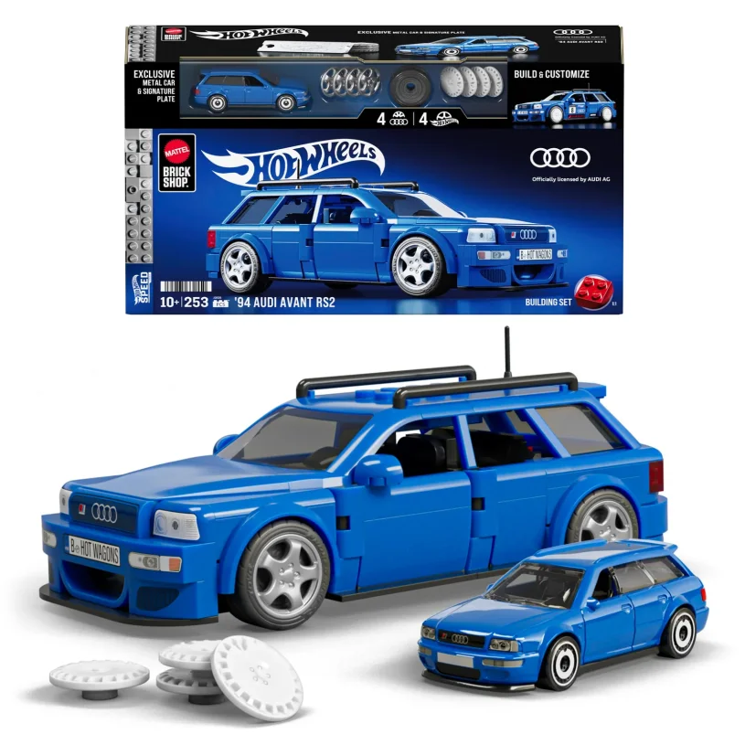 Mattel Brick Shop Hot Wheels '94 Audi Avant RS2