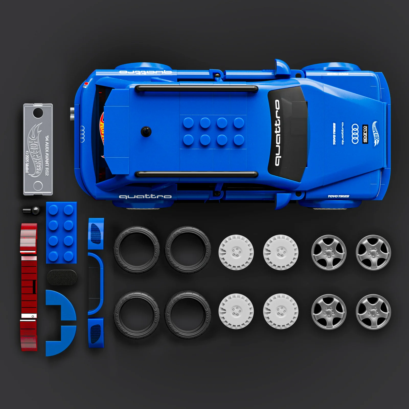 Mattel Brick Shop Hot Wheels '94 Audi Avant RS2